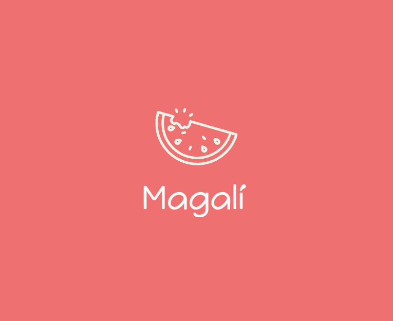 Logo Magalí creado con el creador de logos de Tiendanube